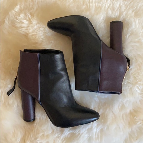 Cabi Purple and Black Bisset Bootie Size 8 - Picture 5 of 10